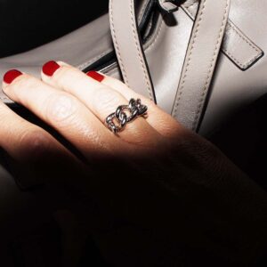 Anello modello Grumetta in argento