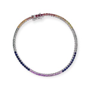 BRACCIALE TENNIS RAINBOW