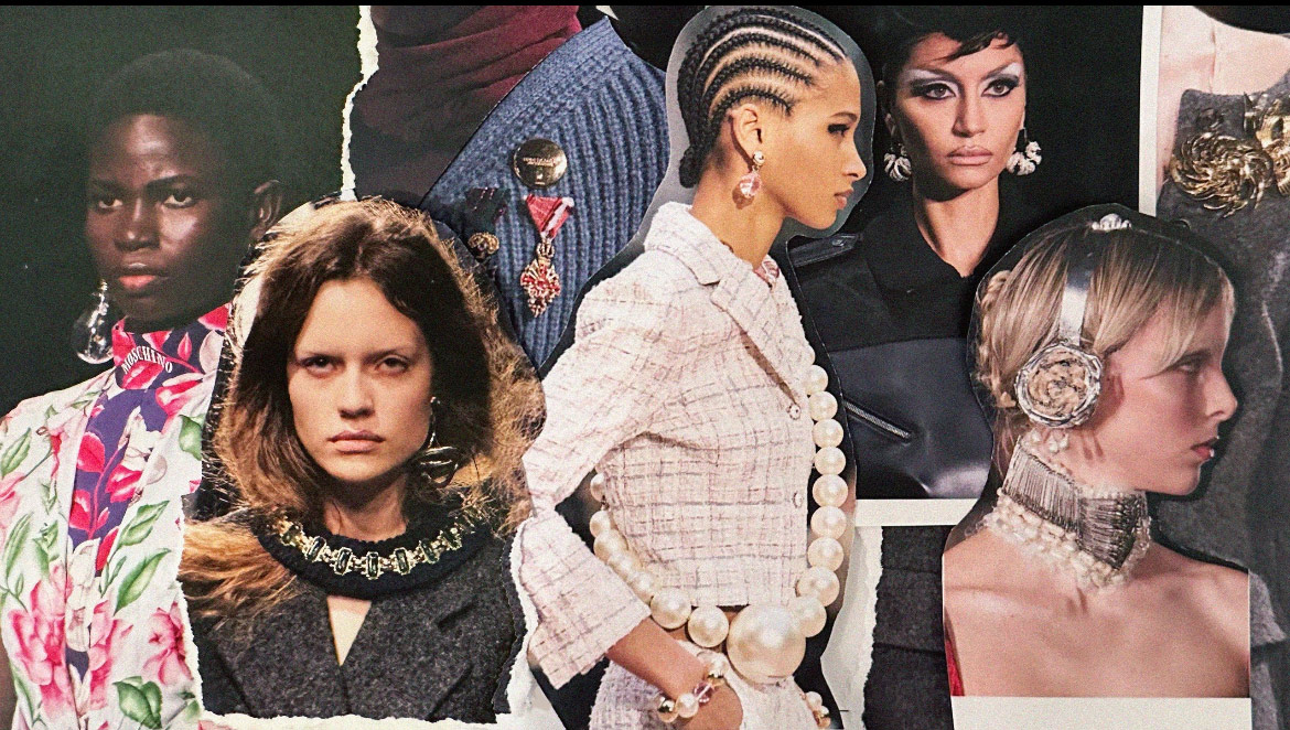 Go.Bu Collection Earrings in rose gold and green agate