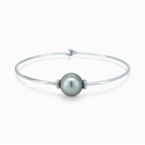 Bracciale in argento 925 con perla Tahitiana